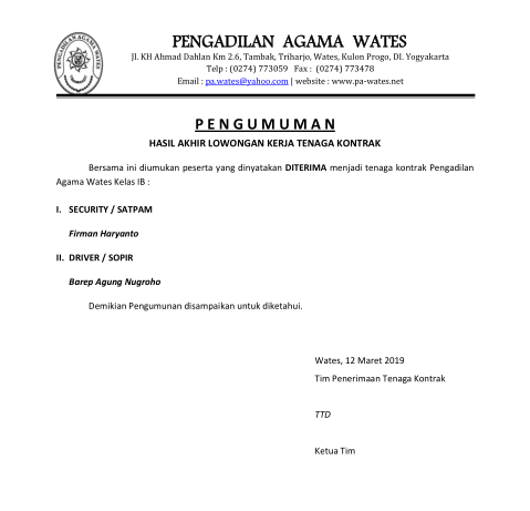 lowongan kerja